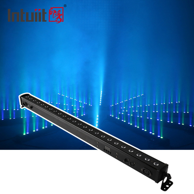 Profesyonel 24 * 0.5W LED Sahne Aydınlatma Çubukları DMX RGB LED Strobe Işıkları Duvar Yıkayıcı