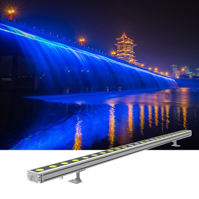 Ip65 Açık Su Geçirmez Led Bar Yıkama Rgbw 4 In 1 16 adet 36 w Led Duvar Yıkayıcı