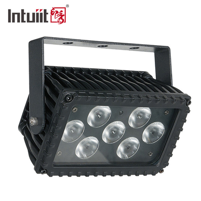 Açık Kilise Binası Cephe Aydınlatma Meydanı İçin Güçlü 7x3W RGB LED Taşkın