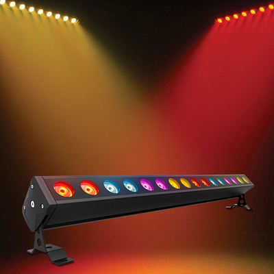 Otomatik çalıştırma DMX Kontrol LED Sahne Işığı 1 Metre 16 * 5W Rgbw Dış Duvar Yıkama Işık Çubuğu
