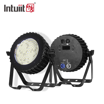 122W DMX COB Beyaz Par Par Par Işık Sahne Işığı Mobil DJ Doğum Günü Partisi Bar Club