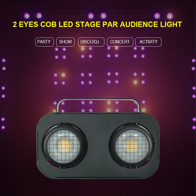 2 Göz 2*90W Dmx512 Kontrol Splicing Cob Seyirci Kör Efekt Sahne Işığı
