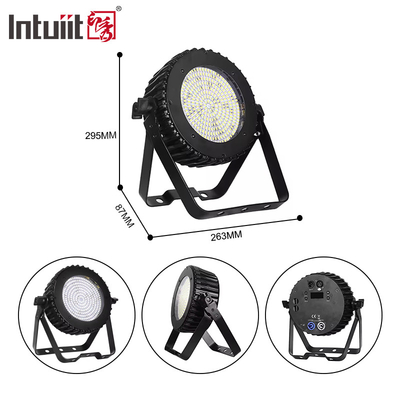 120W Beyaz Renkli Kapalı Led Par Sahne Işığı Sahne Par Strobe Işığı