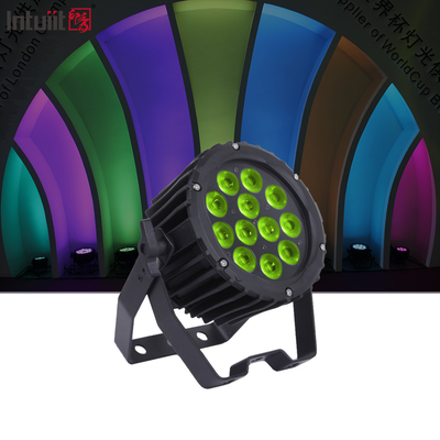 RGBW 4in1 12x3W Yıkama Par Kutusu LED Par Işık Fabrika Fiyatıyla