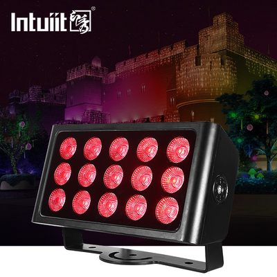 Açık hava sel aydınlatması 80w Su geçirmez 15pcs 4in1 Rgbw Led Şehir Renkli Yıkama Işığı