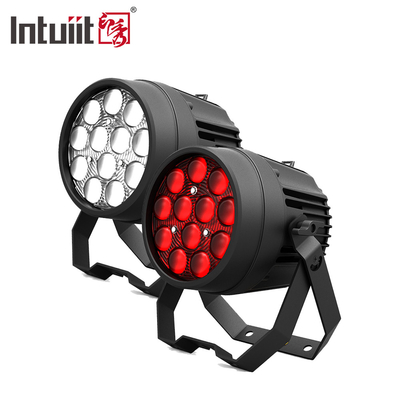 12x10W RGBW 4in1 Dışarıdaki IP65 Su geçirmez Ağır Alüminyum Yatay Led Par Işık