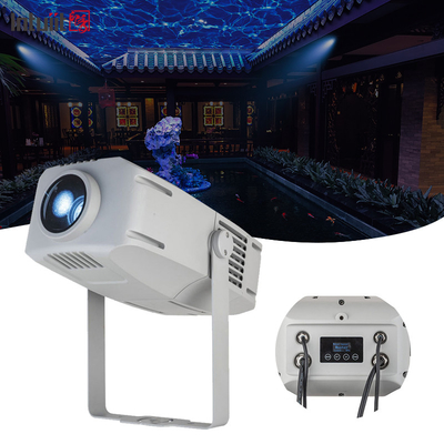 Su geçirmez IP65 400w Gobo Projector Light Özel Logo Döner Gobo Işık Koridor Merdivenleri Binalar Reklam Işığı
