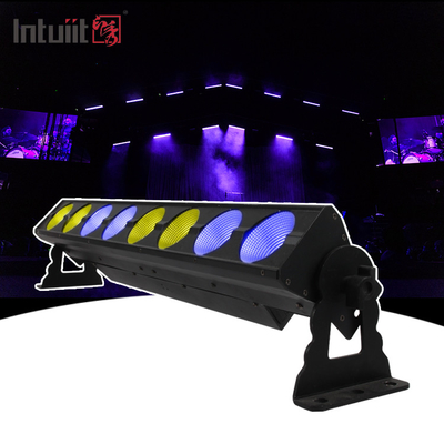 IP65 8*15W Led sahne ışığı DMX RDM ile led duvar yıkayıcı dj bar ışığı rgb piksel led bar sahne ışığı