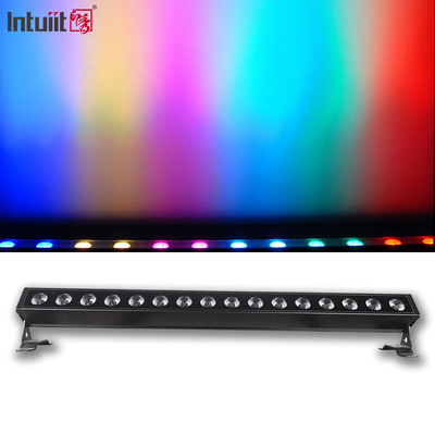 Alüminyum kaplama su geçirmez ip65 dış aydınlatma 16 * 5w dmx512 rgbw led duvar yıkayıcı