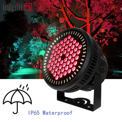 60 * 12W RGBW 4in1 IP65 Dış DJ Sahne Işığı Etkinlik Konser Işığı için Su geçirmez DMX LED Par Işık