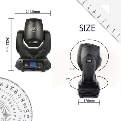 Mini LED Hareketli Kafa Spot Işık