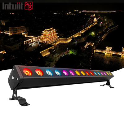 Yüksek Kaliteli Alüminyum Konut Dış Su geçirmez IP65 16x5w LED Duvar yıkayıcı doğrusal ışık