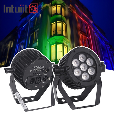 Düğün partisi par led sahne aydınlatması 7pcs 22W 3in1 rgb dj disko için par led ışık