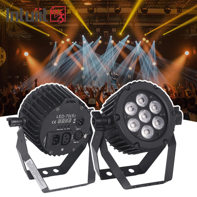 DMX Kontrollü LED Par Işık 22W RGBW DJ Par Sahne Işığı Parti Işıkları