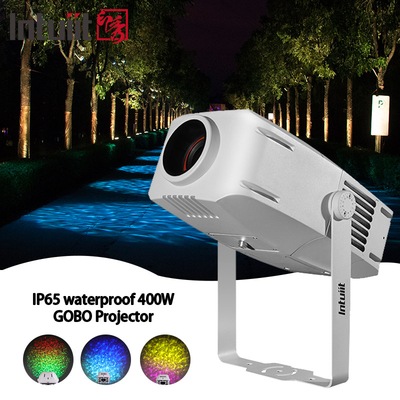 400w Dışarıdaki Renkli Su Deseni Lambası Led Gece Kulübü Etkisi Işık Ip65 Su geçirmez Manzara Lâmpası Işık Gobo Projektor