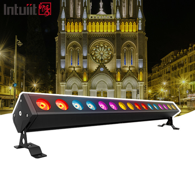 16x5w Su geçirmez Duvar Yıkama Işığı RGBW LED Bar Sahne Işığı Gece Kulübü Düğün Partisi için