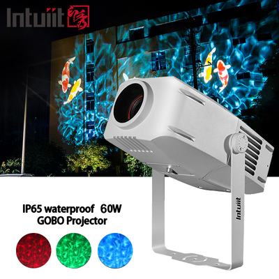 Su geçirmez etkisi IP65 60W Açık Hava Parkı için LED Su Dalgaları Şablonu Işık