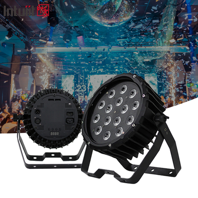 90W RGBW 4in1 par ince LED düz par lamba ışığı açık hava dj sahne etkinliği ışığı için