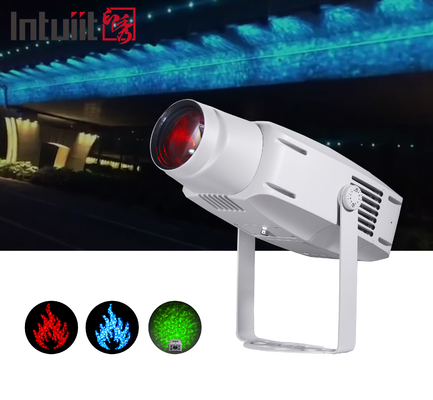 400W Su geçirmez Dış Okyanus Dalgası Işık Su Dalgası Etkisi Gobo Projeksiyonu