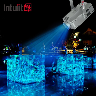 200W Su geçirmez LED Su Dalgaları Etkisi Işığı DMX512 LOGO Projekör Su Etkisi Işığı
