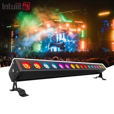 DMX512 RGBW LED Doğrusal Duvar Yıkama Işığı mimari ve cephe aydınlatması için 16x5W Dış Su Tutmaz Sahne Lâmpesi