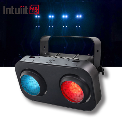 200W 2in1 Gözler LED COB Seyirci Işıkları DJ için Disko Bar Kulüp Yüzük Sahne Körü Işıkları