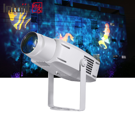 400W su dalgası etkisi Okyanus Dalga Işıkları Açık hava IP65 LED gobo projektörü reklam binası için su dalga ışığı ile