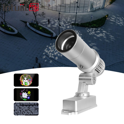 60W LED Logo Projekörü Reklamla LED Işık Alüminyum Alaşım Vücudu IP65 için Gobo
