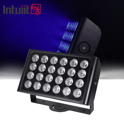 24x10W RGBW 4 IN 1 Dışarıdaki IP65 Led Duvar Çamaşırlığı Sel Işığı