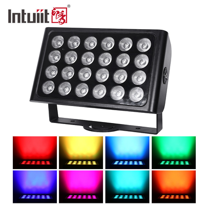 Uzaktan Kumandalı 8 × 15W RGBW Akülü LED Sahne Işıkları