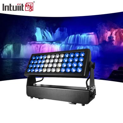 IP65 Su geçirmez Dışarıda RGBW LED Bar Duvar yıkama 1500W Şehir Sel Fırtınası DJ Matrix Işık Alüminyum Sahne Aydınlatma Bina
