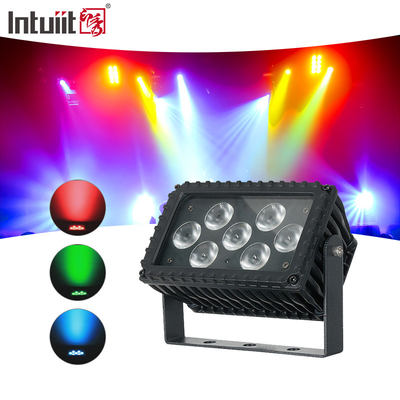 7x3W LED Dışarıdaki RGBW Mimarlık Projeksiyonu Fener Fasad Işığı