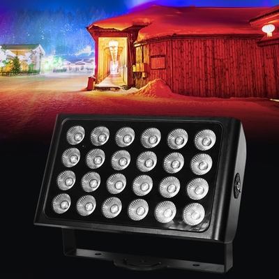 24x10w 4in1 Rgbw Led Dış Duvar Yıkayıcı Sel Işıkları Bahçe Düğün Partisi Dj Sahne Işıkları