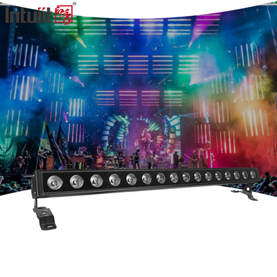 LED Bar RGBW 4 In 1 16x5W DMX LED Sahne Dmx512 Duvar Yıkama Makinesi Dışarı İçerideki Dj Disko Işıkları