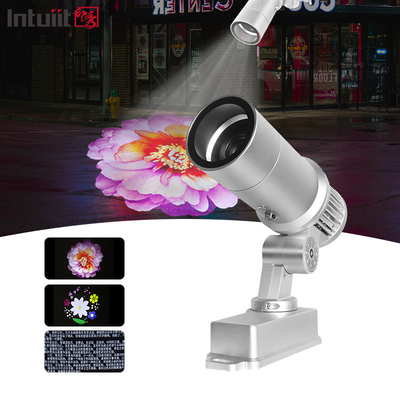 Su geçirmez Açık hava IP65 60W Reklam Döner LED Gobo Lazer Logo Projekörü