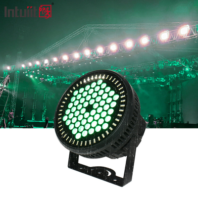 Profesyonel Sahne Işıklandırması Flat Dmx LED 60x12W RGBW 4in1 Zoom Par Barla KTV Etkisi Işıklandırması