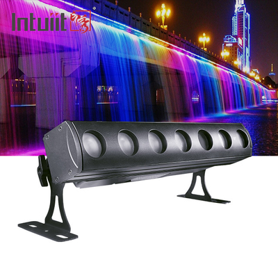 7x15W RGBW DMX LED Yıkama Barı Işık Disko Sahne Etkinlikleri Projesi Parti Düğünü için Yıkama Işığı
