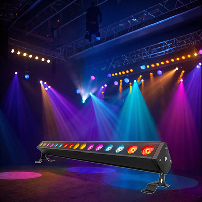Dış Su geçirmez IP65 Duvar yıkayıcı LED Işık 16 * 5W DMX512 RGBW Alüminyum Konut Sahne Işığı