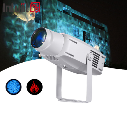400W Su geçirmez IP65 LED Su Dalgası Gobo Projekör Işık DMX512 Kontrol Modu Ticari Sokaklar ve Tema Parkları için Parlaklık Etkisi