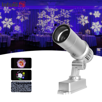 60W GOBO Logo Projeksiyonu Işık Projeksiyonu Mağaza Evlilik Restoran Noel Etkinlik Reklam Tabelaları Dış Kullanım