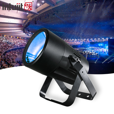 200W COB LED Light Lineer Zoom 10 ila 55 Derece RGBW Tiyatro Konferans Odası Sel Işığı DMX LED Par