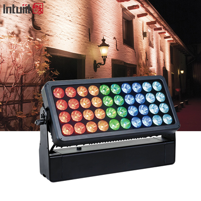 Su geçirmez 40X10W LED Duvar yıkayıcı IP65 LED Sahne Işığı Bina için şehir rengi