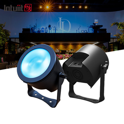 200W RGBW İzleyici Sahne Yüzeyi Cob LED Par Light DMX512 DJ Konser Olayı Tiyatro Düğün Işığı