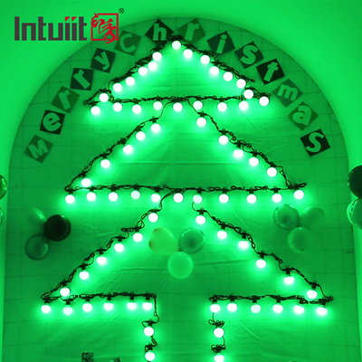Tatil Işıklandırması LED ampul dizisi Pixel Led Light Su geçirmez Dmx Rgbw Çok Renkli Dizisi Noel Led Ampul Dizisi Işık