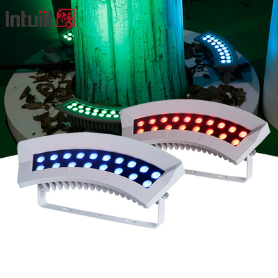 Yeni DMX LED Kucaklama Ağacı Işığı Alüminyum 36W IP65 Dış Bahçe Manzara Ağaç Spotlights