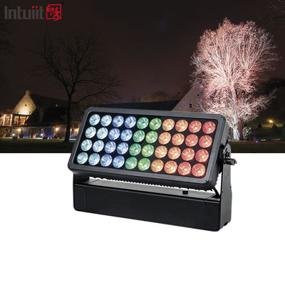 Su geçirmez 40x10w Rgbw 4 in 1 Dmx Dış Ip65 Led Şehir Rengi Işık Sahne Işıkları