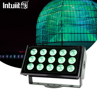 DMX512 80W RGBW 4in1 IP65 Su geçirmez DJ Düğün Sahnesi Şehir Duvar Yıkama Makinesi Dışarıda LED Yıkama Sel Işığı