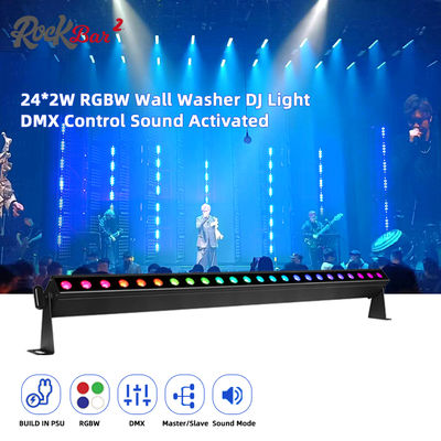 24*2W RGBW 4in1 Led Duvar yıkama çubuğu