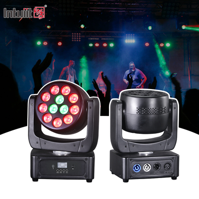 12*8W Moving Head Lights RGBW LED Stage Lights DMX512 Wash Lights For DJ Disco KTV Wedding Party.