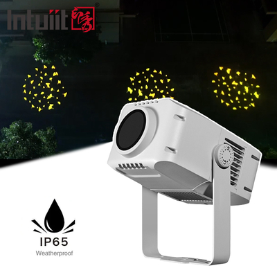 100w Özel Gobo Projektör Ip65 Yüksek Parlaklık Reklam Led Dış Mekan Noel Gobo Logo Projektör Reklam Işıkları